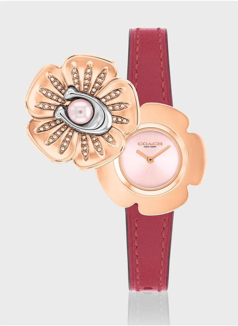 COACH Tea Rose New Family Analog Watch