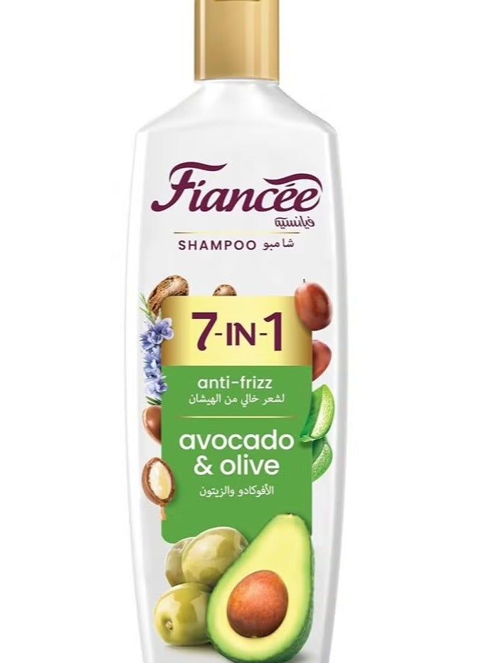 Fiancee Shampoo 7-In-1 Anti-Frizz With  Avocado & Olive 170 ML