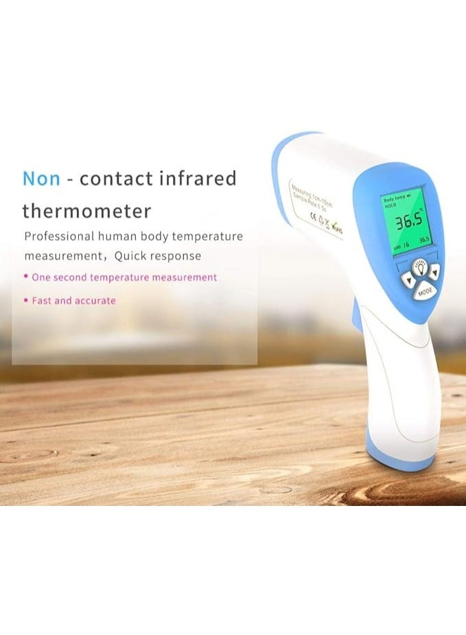 ميزان الحرارة الرقمي اللا تلامسي بالأشعة تحت الحمراء - قراءة سريعة ودقيقة من الجبهة - آمن وسهل الاستخدام للأطفال والكبار - مثالي للاستخدام اليومي - Image 3