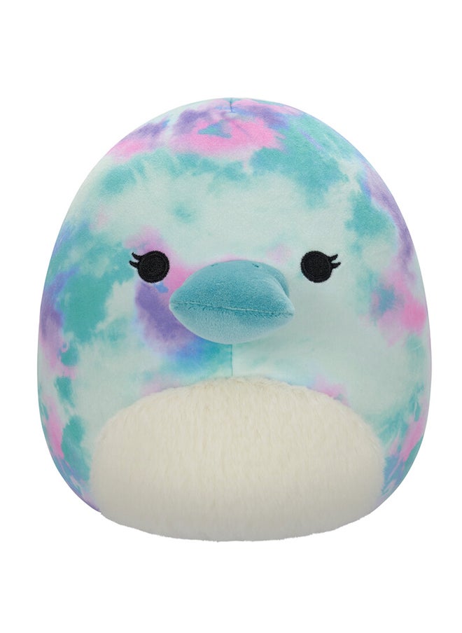Squishmallows Little Plush 7.5 inch Brindall Rainbow Tie-Dye Platypus with White Belly Officially Licensed Kellytoy Plush Toy Colorful Soft Gift for Kids Girls & Boys Washable Squishy Stuff Toy Multicolor All Age  - Image 5