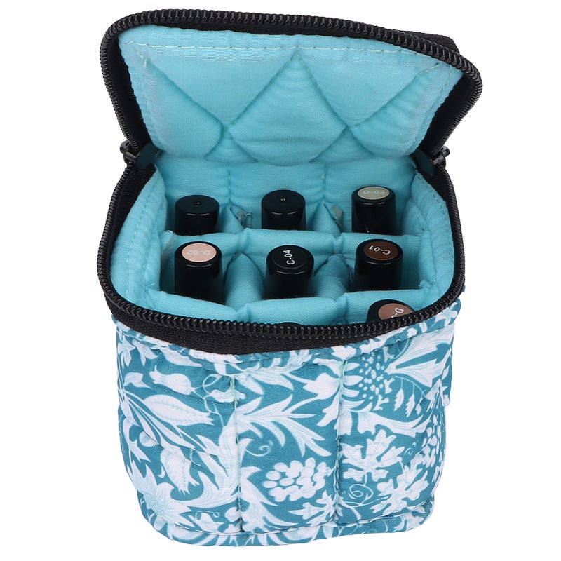 Nail Polish Carrying Case Portable 9 Grids Nail Polish Storage Organizer Bag Holder - Image 4