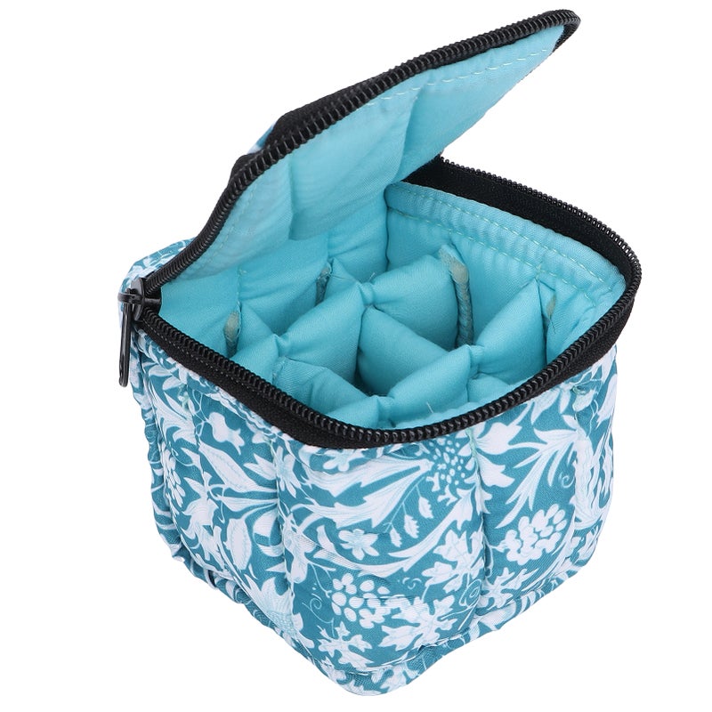 Nail Polish Carrying Case Portable 9 Grids Nail Polish Storage Organizer Bag Holder - Image 5