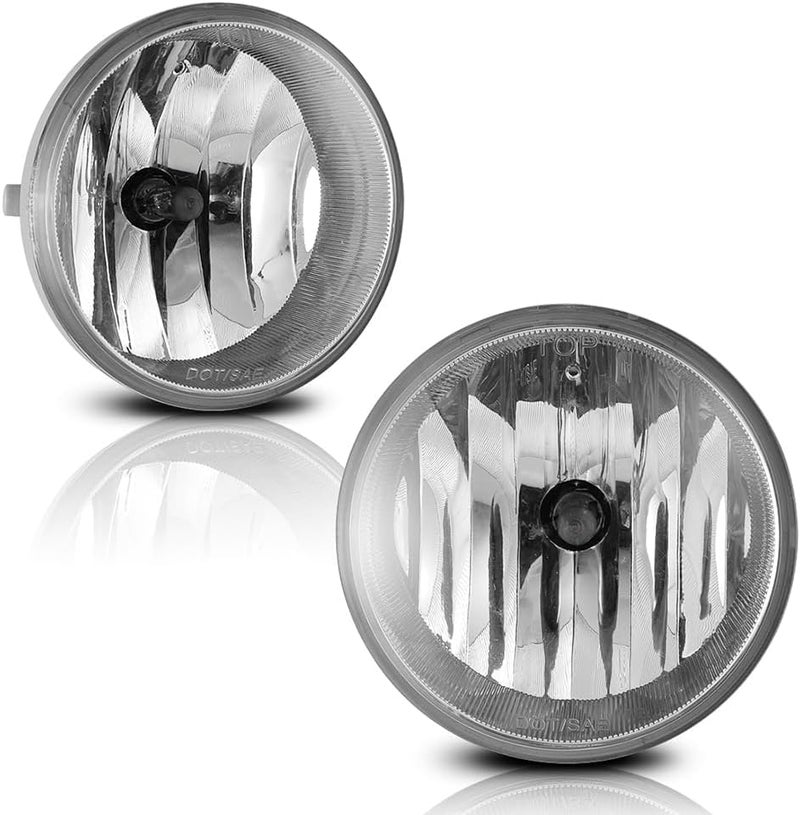 WINJET Fog Light Assembly for 2005-2011 Toyota Tacoma - Clear with Wiring Kit - Image 4