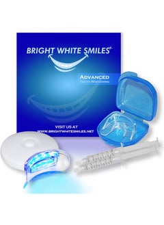 Bright White Smiles Bright White Smiles Teeth Whitening Kit | LED Light Activated Teeth Whitener | with 2X 5ml 35% Carbamide Peroxide Gel Syringes | Comfort Fit Mouth Tray & Case | for Home Use | Professional Results  - Image 1