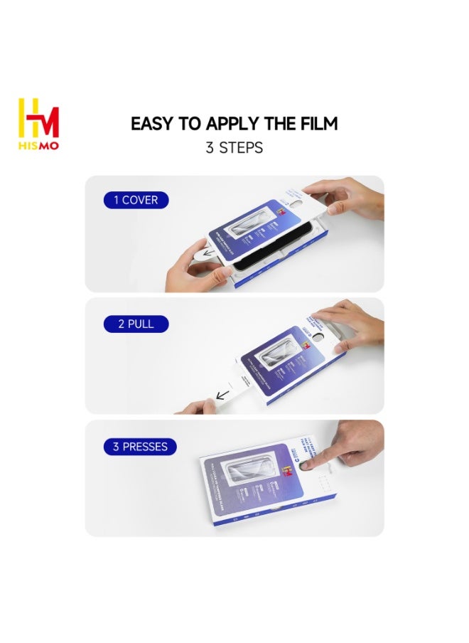 Easy Fit Privacy Screen Protector【iPhone 12 Pro】Auto-Fit 9H Glass, Scratch Resistant, Bubble-Free, Break-Resistant, Crystal Clear HD Protection, Built for Durability