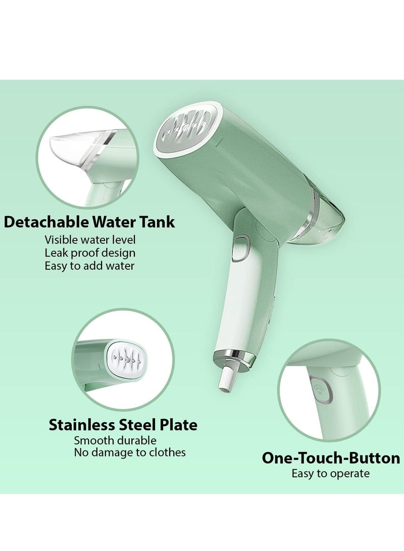 Arabest 30S Fast Heating Garment Steam Iron, Handheld Collapsible Steam Iron with 100ml Water Tank, Portable 1000 Watt Mini Travel Fabric Steam Iron, Wrinkle Remover - Image 2