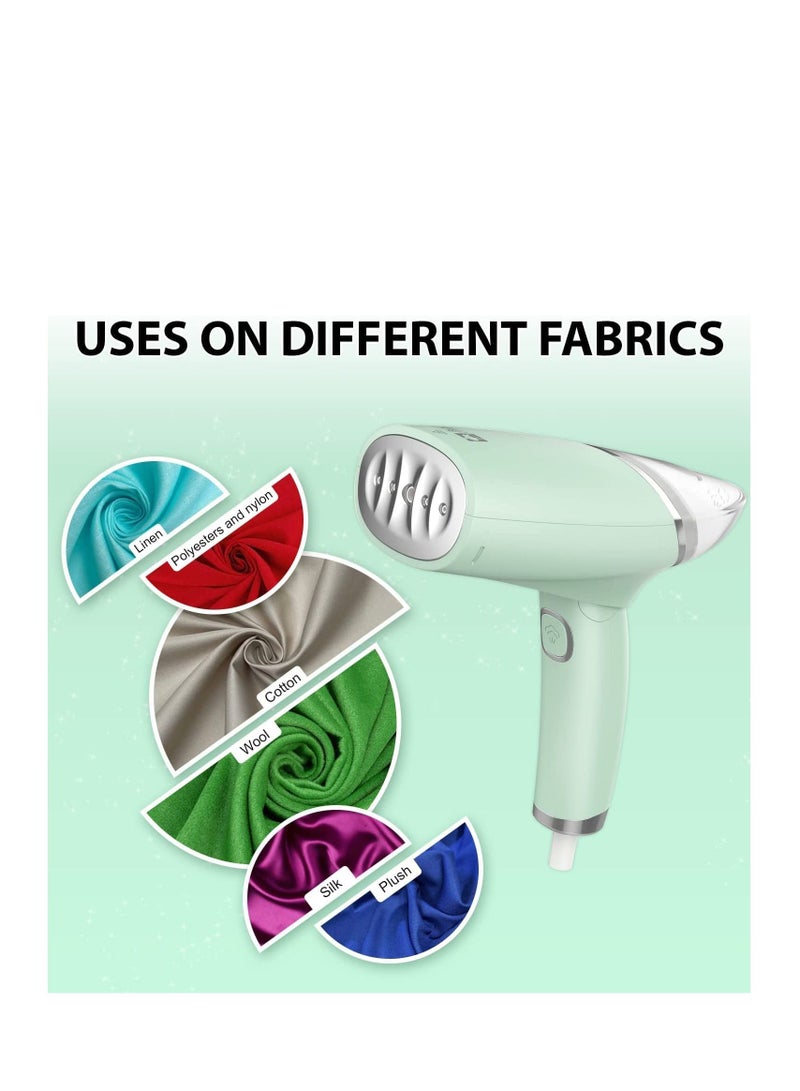 Arabest 30S Fast Heating Garment Steam Iron, Handheld Collapsible Steam Iron with 100ml Water Tank, Portable 1000 Watt Mini Travel Fabric Steam Iron, Wrinkle Remover - Image 3