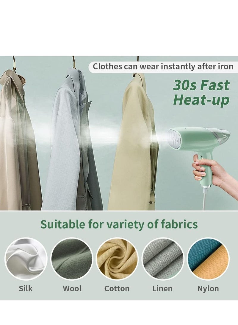 Arabest 30S Fast Heating Garment Steam Iron, Handheld Collapsible Steam Iron with 100ml Water Tank, Portable 1000 Watt Mini Travel Fabric Steam Iron, Wrinkle Remover - Image 5