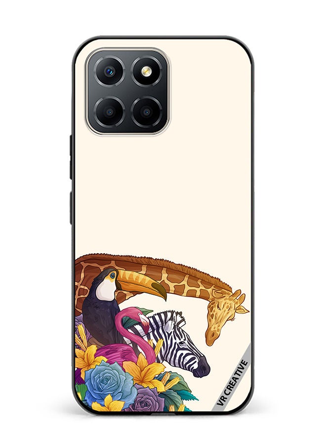VR CREATIVE Protective Case Cover For Honor X6 Wild Animals Design Multicolour - Image 1