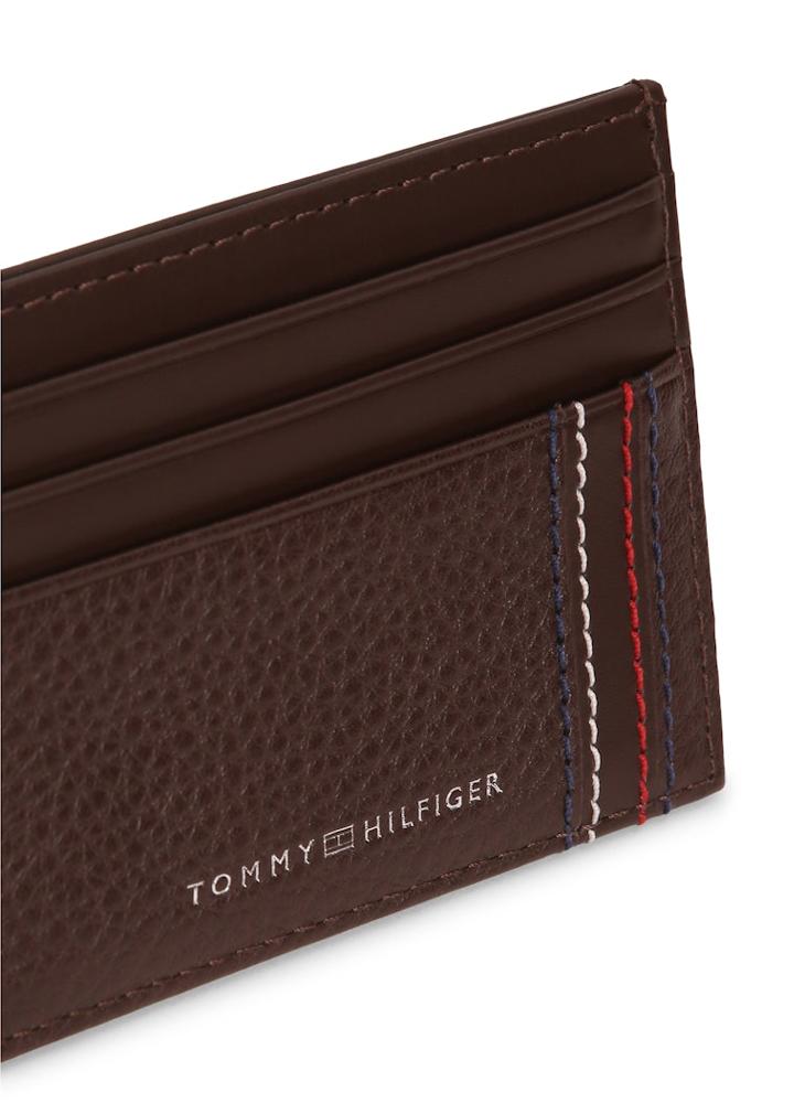TOMMY HILFIGER Logo Leather Credit Card Holder - Image 3