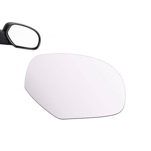 ReYee Mirror Glass fit for 2007-2014 Cadillac Escalade Chevy Avalanche Silverado Suburban Tahoe GMC Sierra Yukon Passenger Right Side Mirror Glass RH No Backing Plate Convex Including Adhesive - Image 2