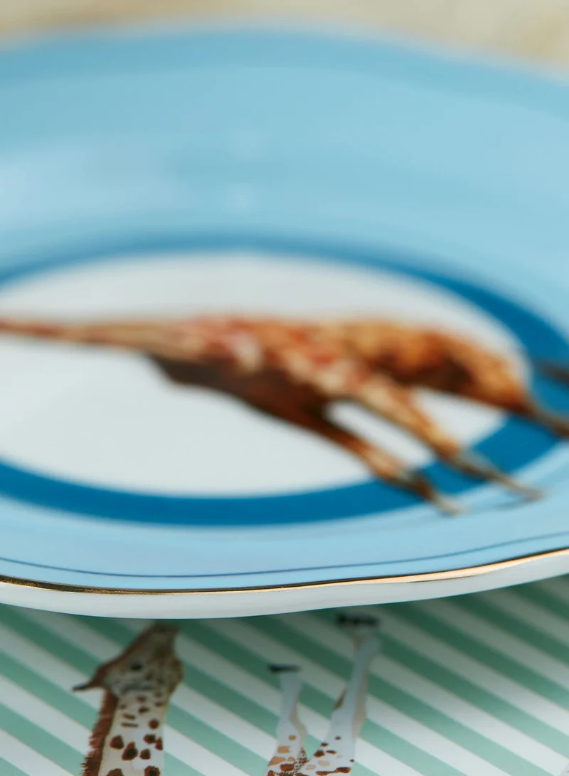 YVONNE ELLEN Cake Plate Giraffe