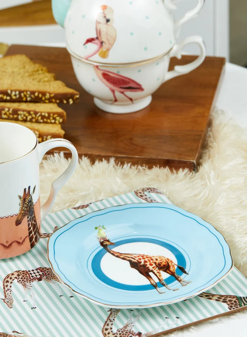 YVONNE ELLEN Cake Plate Giraffe