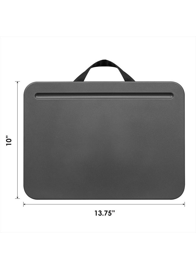 Compact Lap Desk - Charcoal - Fits up to 13.3 Inch Laptops - Style No. 43105