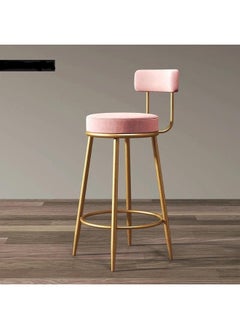 SUPAAR Dining Room Chairs Living Room Chair Velve Fabric Chair For Hotel Restaurant and Office New (Pink)