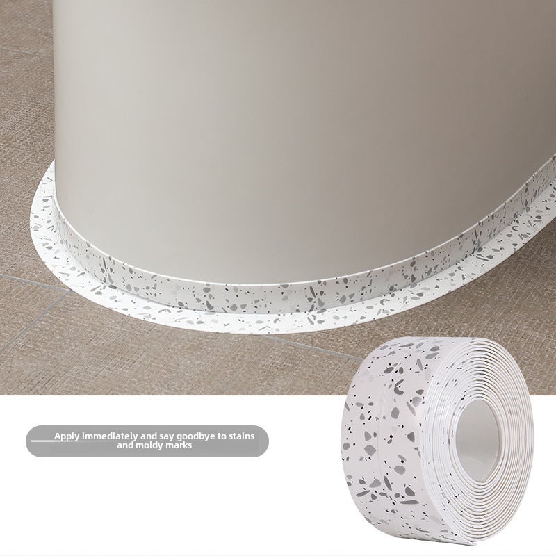 Waterproof Mildewproof Sealing Tape for Bathroom [Quartz stone flower] 3.8cm wide waterproof glue 