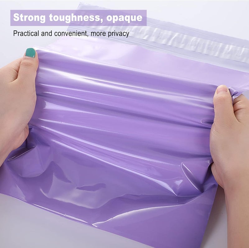 Hipruict Adult Diaper Disposal Bags Set of 100 Dirty Diaper Bags Disposable Selfadhesive Seal Waterproof and Leakproof Discreetly Hide Personal Elderly Diapers Seal Odor Purple - Image 5