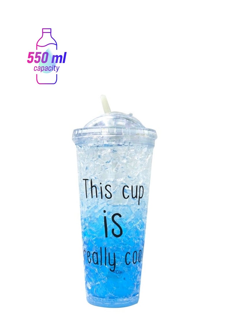 مارزو زجاجة بلاستيكية لمشروبات السلاش أبيض/أزرق/أسود/أصفر