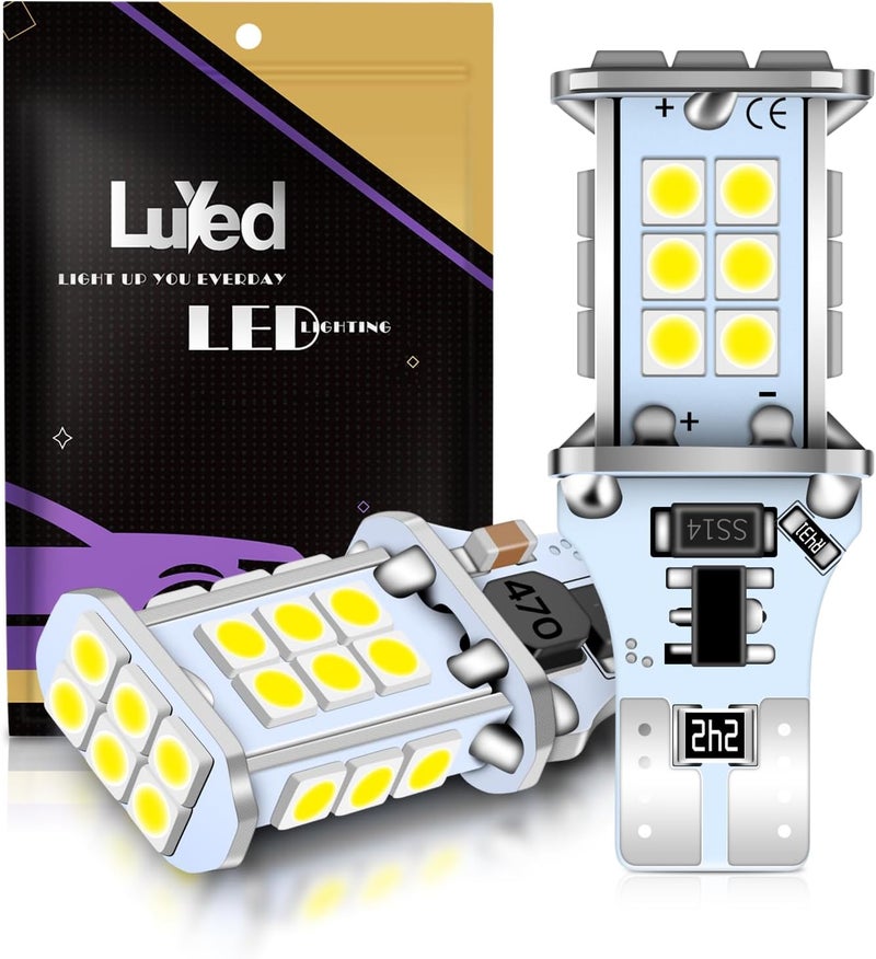 LUYED 1550 Lumens LED Backup Light Bulbs - Image 1