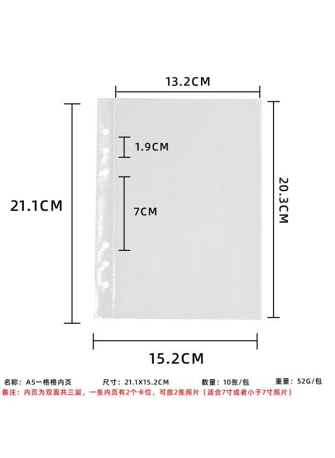 Hisocute Style Embroidered Plush Album Polaroid Three-inch Small Card Storage Book Star Aidou Album Card Collection Card Book - Image 1