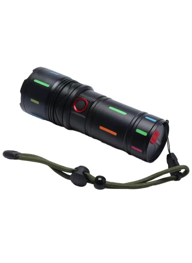 Generic Zoom Flash Light Orignal GHS S-5050W Powerful Flashlight LED Torch Camping Flash Light  - Image 1