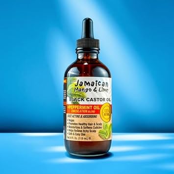 Jamaican Mango & Lime زيت الخروع الأسود بالنعناع من جامايكا مانجو لايم 118 مل عبوة من 1 - Image 3