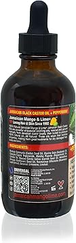 Jamaican Mango & Lime زيت الخروع الأسود بالنعناع من جامايكا مانجو لايم 118 مل عبوة من 1 - Image 2