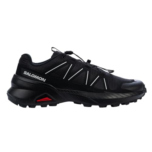 Salomon Men’s Speedcross Peak Trail Running Shoes - Black/Black/Glacier Gray - 10.5 Medium - Image 2