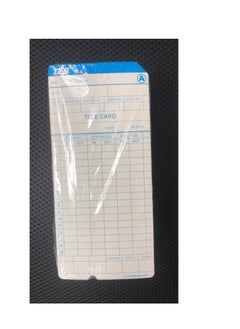 DSB DSB 100PCS Time Cards Time Cards Monthly Time Clock Cards for Employee Payroll Recorder for Time Clock  - Image 3