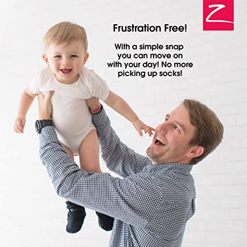 Zutano Cozie Fleece Baby Booties, Unisex Baby Shoes for Infants and Toddlers, Denim Navy, 3M - Image 5