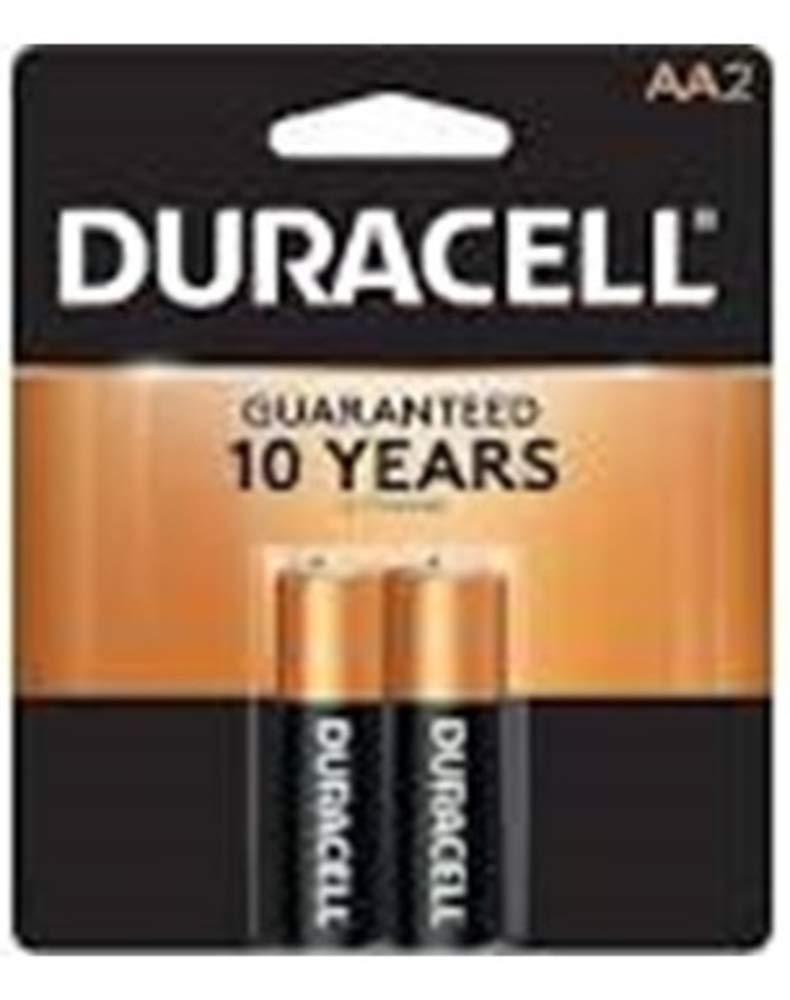 Duracell AA Alkaline Batteries 1.5v (2 Pack) MN1500 (LR6) - Image 2