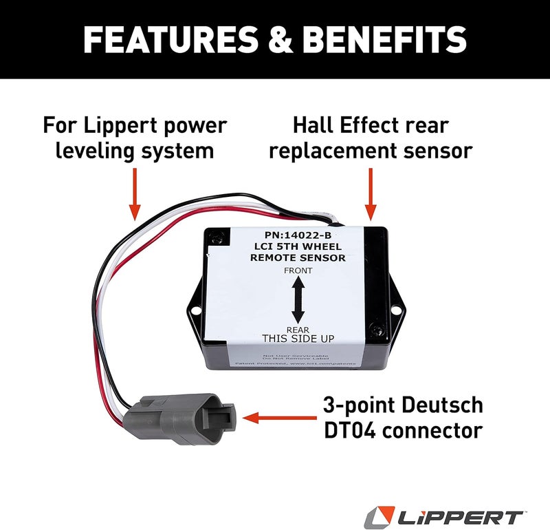 Lippert Components 232201 Auto Level Remote Rear Sensor for RVs - Image 3