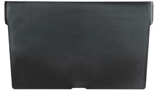AkroMils 40150 Plastic Width Dividers for 4 Tall Shelf Bins Models 30150 30158 and 30154 Custom Storage Inserts for Tools Crafts Supplies 24Pack Black