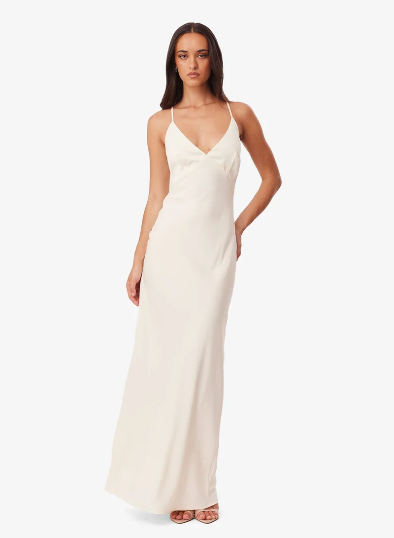 Sndys  Isadora V Neck Maxi Dress for Women | Best Price UAE