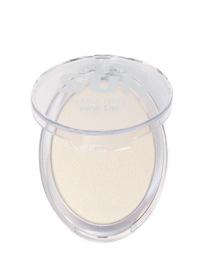 PINK UP Luminous Powder| Highlighter Make Up| HighLight | Powder Illuminator| Provides luminosity to the face| High pigmentation| Luminous finish| Model PKIP02 - Image 2