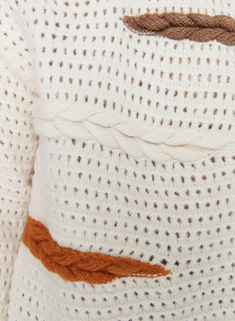 trendyol Oversized Knitted Sweater