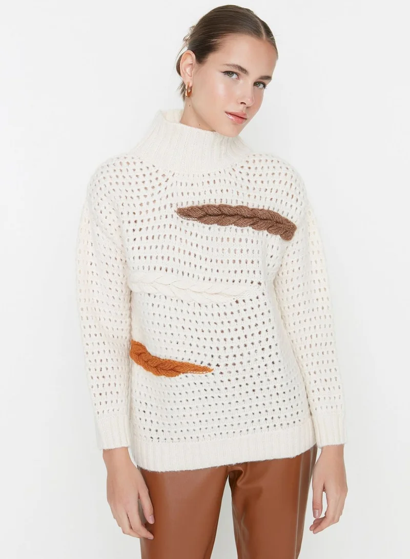 trendyol Oversized Knitted Sweater