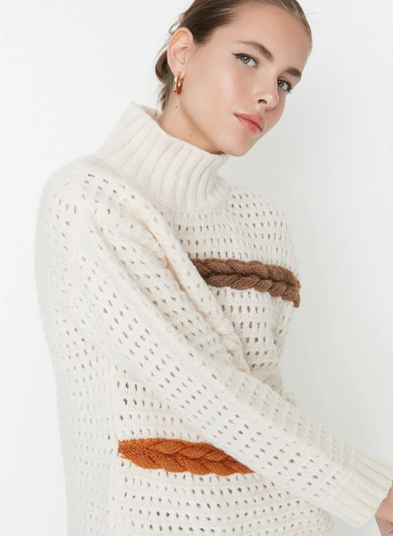 trendyol Oversized Knitted Sweater