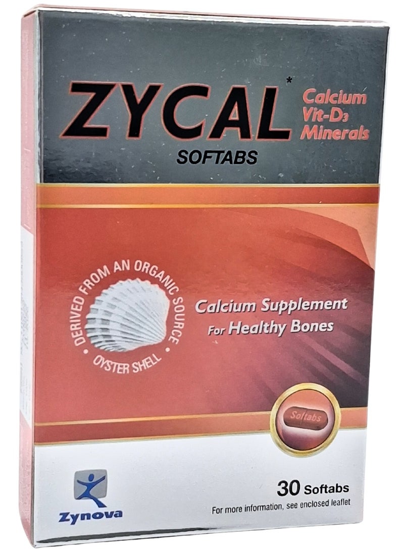 Zycal 500Mg Softabs 30'S