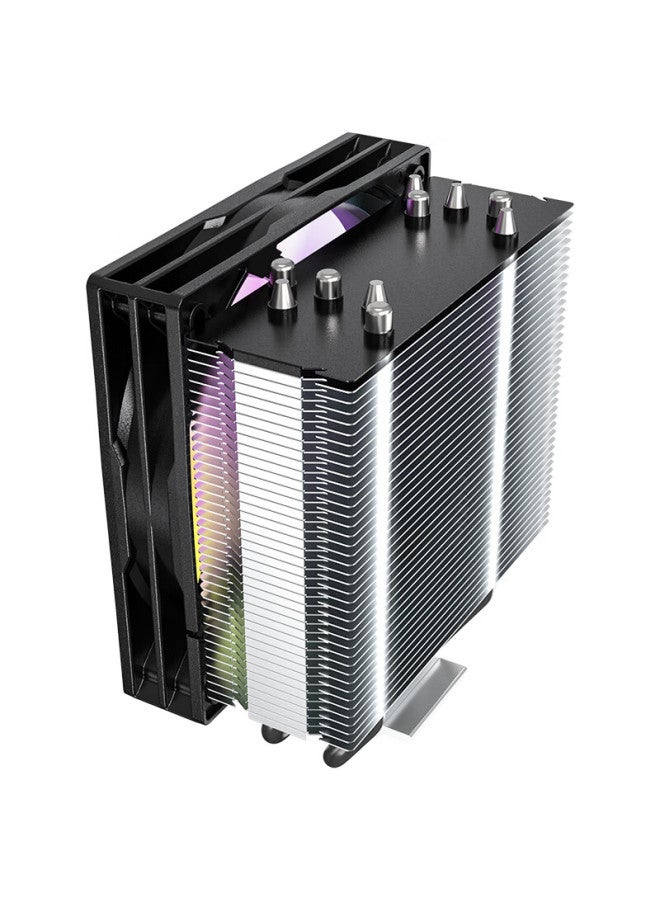 Pado Xianying 500s/intel Edition/chromatic Cpu Air Cooler With Free Thermal Paste, Nickel-plated Five Heat Pipes, Blackened Top Cover, 200w, Heat Pipes Offset To Clear Ram, Multi-platform - Image 3