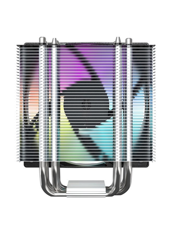 Pado Xianying 500s/intel Edition/chromatic Cpu Air Cooler With Free Thermal Paste, Nickel-plated Five Heat Pipes, Blackened Top Cover, 200w, Heat Pipes Offset To Clear Ram, Multi-platform - Image 4