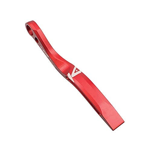 K-Edge | Pro Road Braze-on Bicycle Chain Catcher w/Universal Power Meter Magnet | Compatible w/Shimano, Sram, and Campagnolo | Red - Image 1