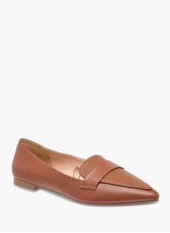 Celeste Womens Slip-On Pointed Toe Ballerina Shoes  - Image 1