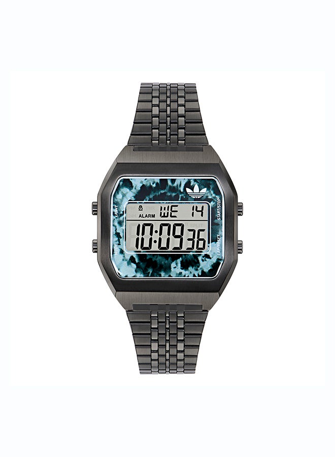 Adidas Uw Digital Two Blk Cs Blk Dl 36Mm Dig Blk Brct Fw24 - Image 1