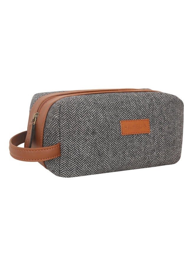 Hamelin Toiletry Bag Shaving Kit Organiser | Travel Friendly Shaving & Makeup Pouch | Toiletry Kit for Men and Women | Dopp Kit | All in One Stylish Organizer for Beauty Essentials | Toiletry Case - Image 1