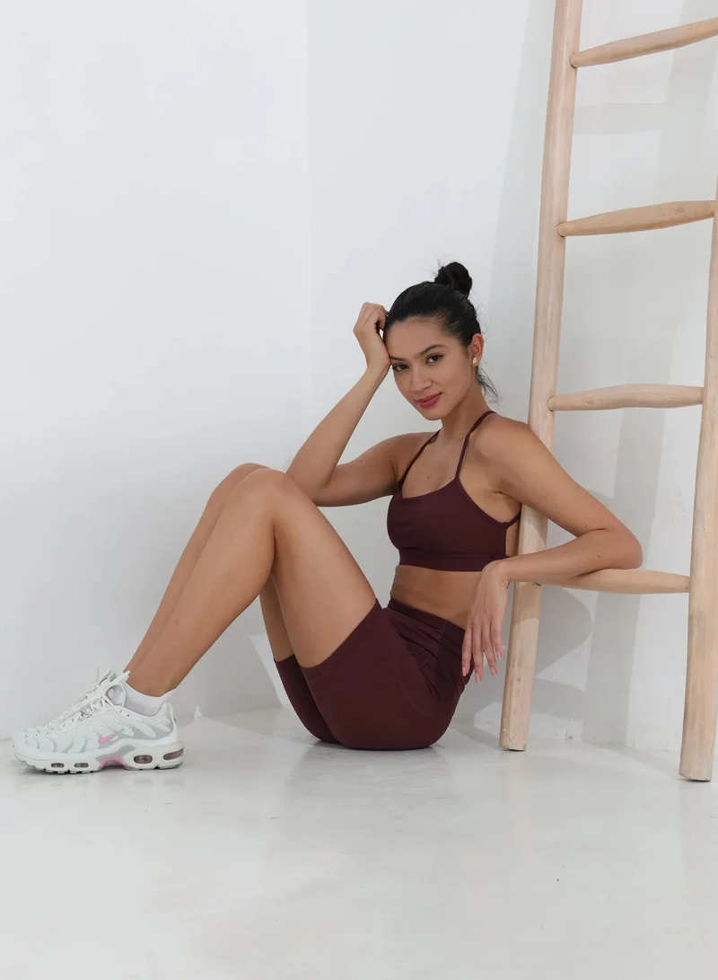 Mohuki Reddish Brown Olivia Backless Bra for Women | Best Price UAE