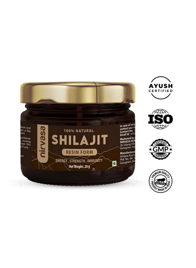 Nirvasa Pure Original Himalayan Shilajit/Shilajeet Resin 20g | Improve Strength & stamina for men & women | Stronger Than Pills & Capsules (Pack of 3) - Image 4