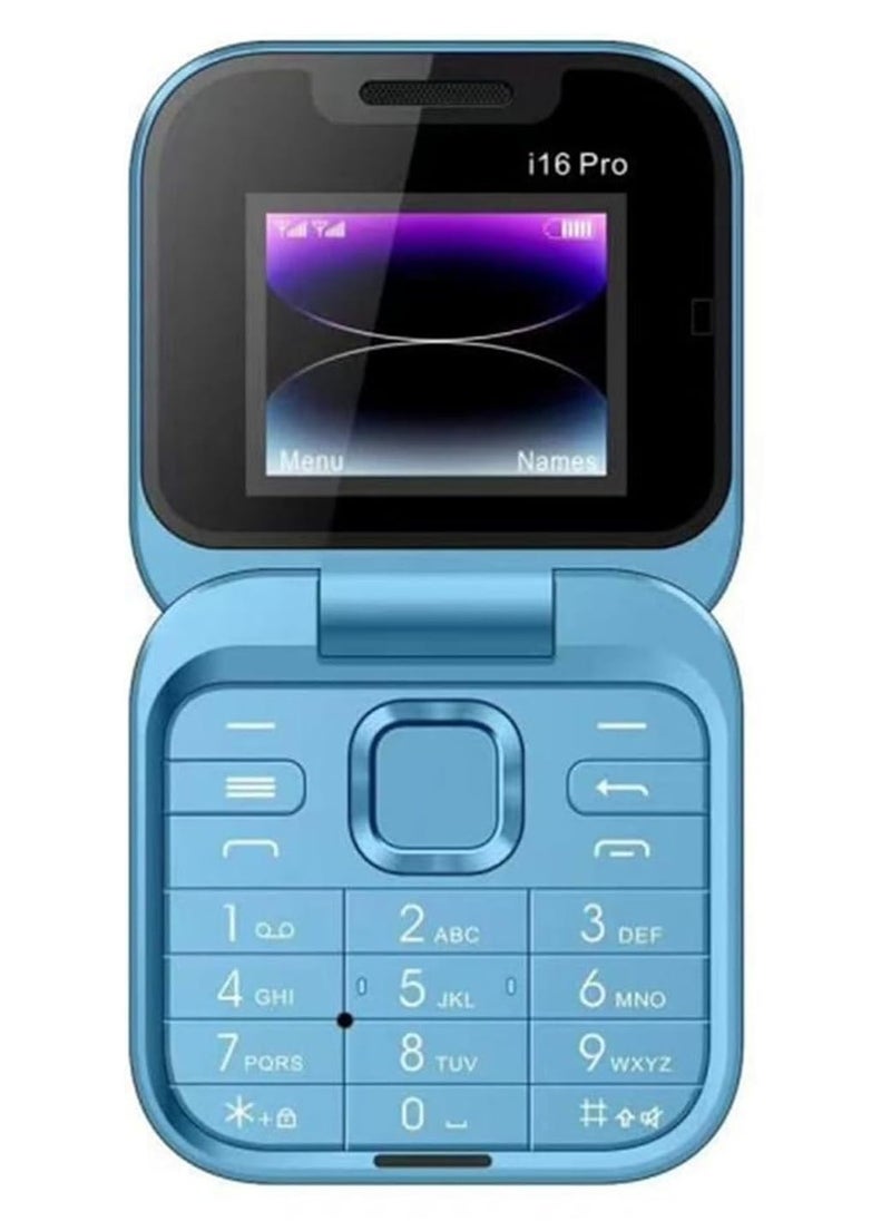 alimoto Mini Flip Mobile Phone, 2024 New Foldable Cell Phone  - Image 3