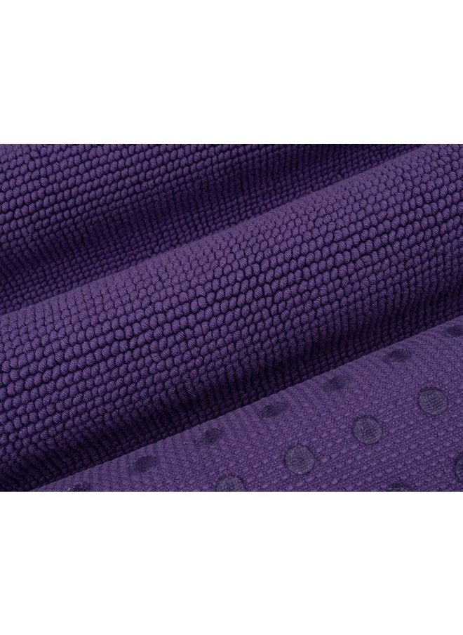 Cotton Paradise Bath Rug for Bathroom, 20x34 inch 100% Cotton Non Slip Bath Mat Rug, Soft Absorbent Machine Washable, Purple Bath Rug  - Image 4