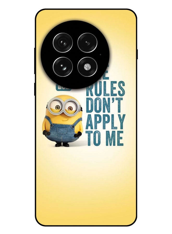 EYE CATCH Printed Protective Case Cover For OnePlus 13 -  The Rules Don't Apply To Me - Image 1